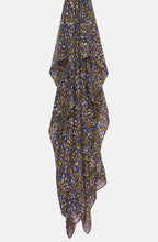 Blueprint Patterned Scarf