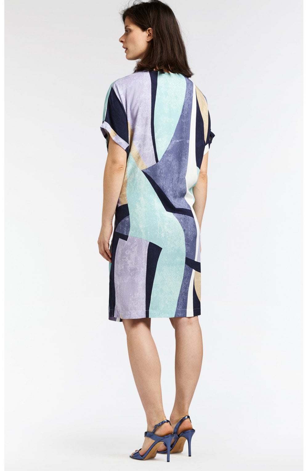 Bold Design Shift Dress