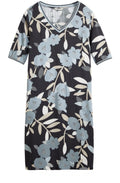 Bold Floral Print Dress