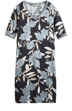 Bold Floral Print Dress