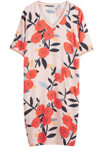 Bold Floral Shift Dress