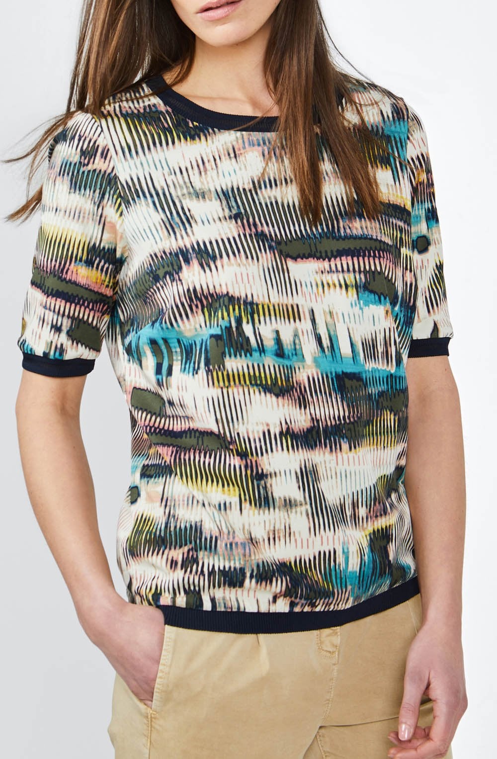 Bold Print Blouse