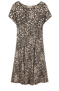 Bold Print Jersey Skater Dress