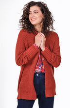 Burnt Orange Knit Cardigan