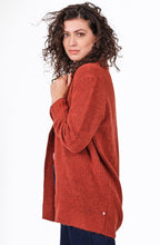 Burnt Orange Knit Cardigan