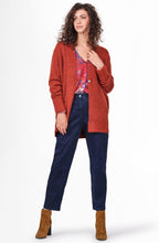 Burnt Orange Knit Cardigan