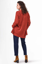 Burnt Orange Knit Cardigan
