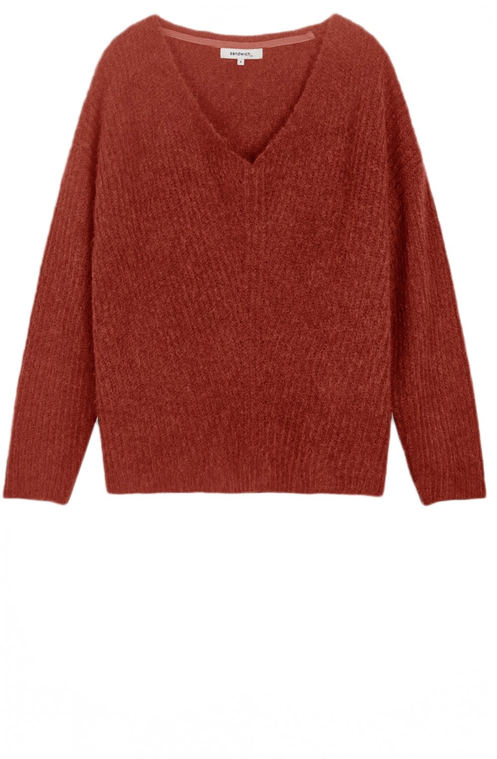 Burnt Orange Knit Jumper