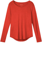 Burnt Red Jersey Top