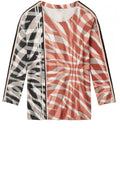 Burnt Red Patterned Top