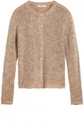 Camel Chunky Knit Cardigan
