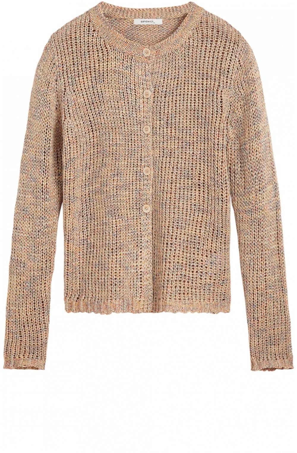 Camel Chunky Knit Cardigan