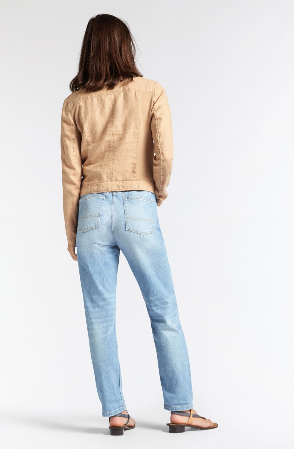 Camel Linen Jacket