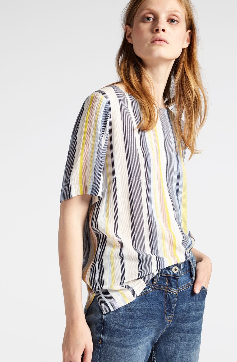 Candy Striped Blouse