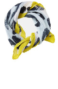 Chalk Mint Ribbed Patterned Scarf