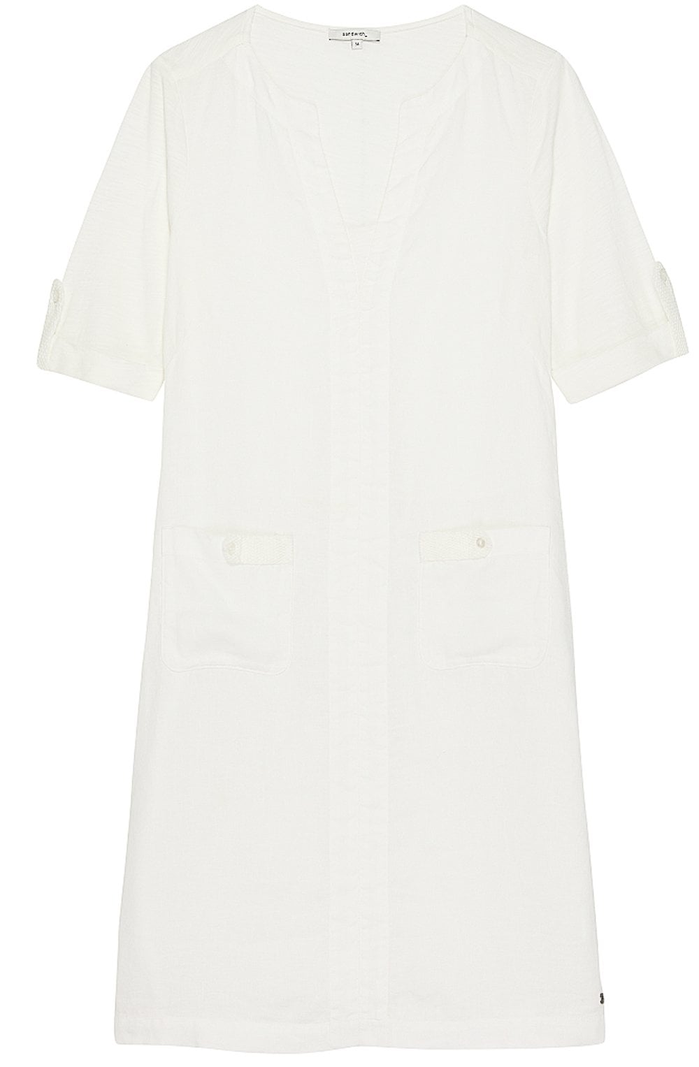 Cloud Dancer Linen Dress