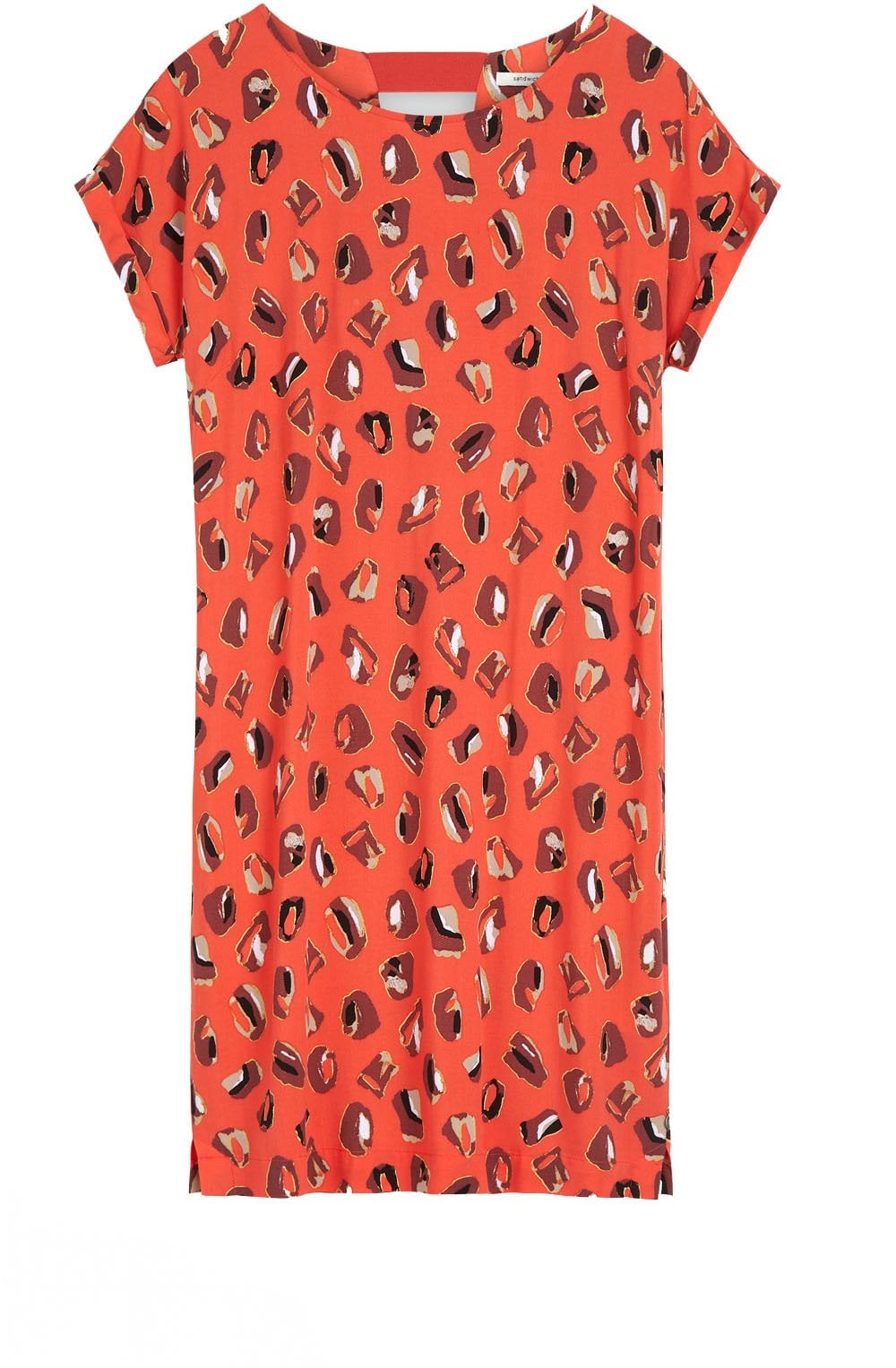 Coal Patterned Shift Dress