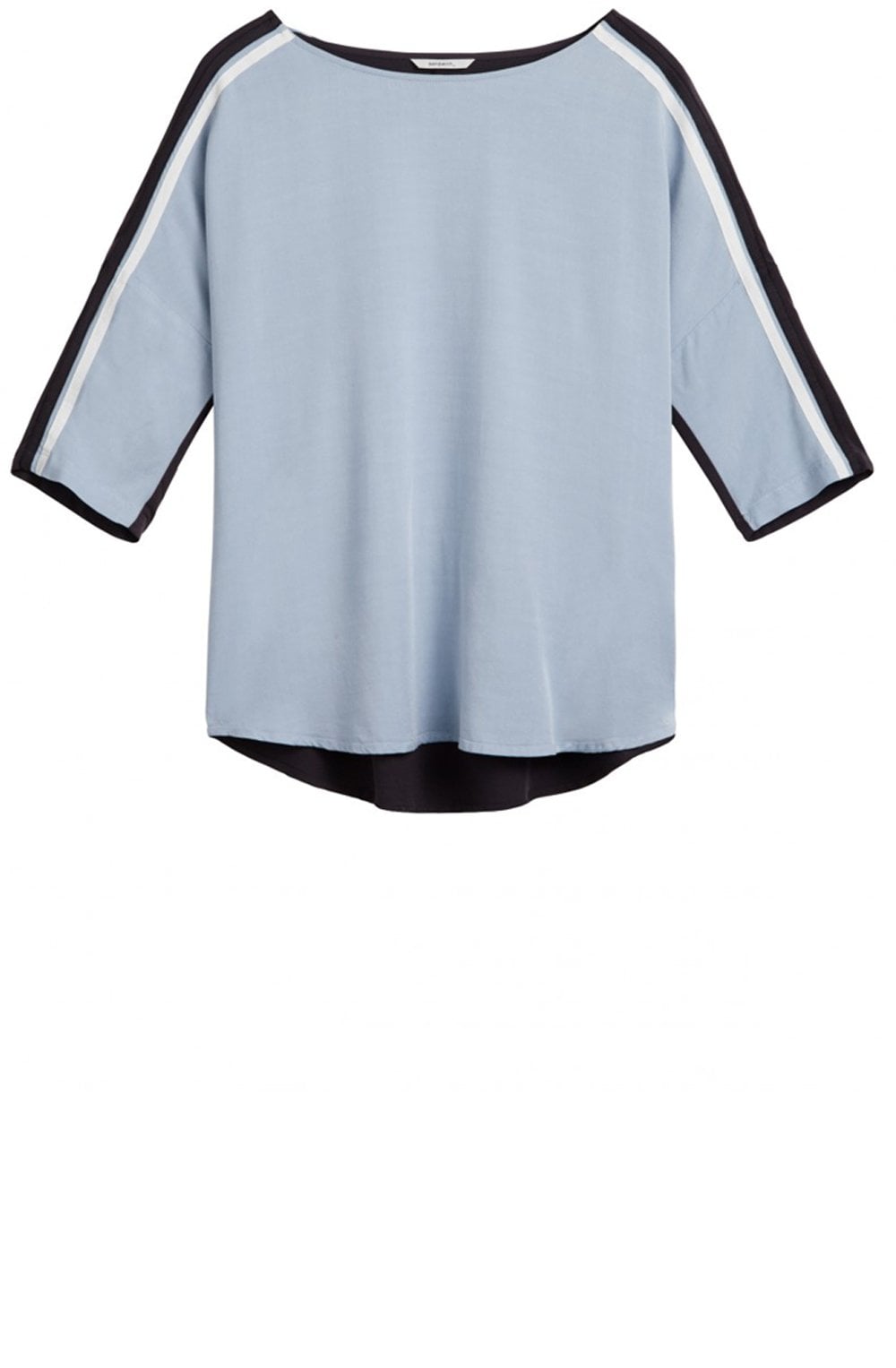 Contrasting Design Blouse