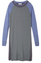 Contrasting Knit Tunic