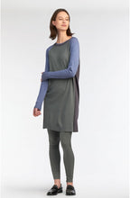Contrasting Knit Tunic