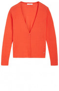 Coral Fine Knit Cardigan