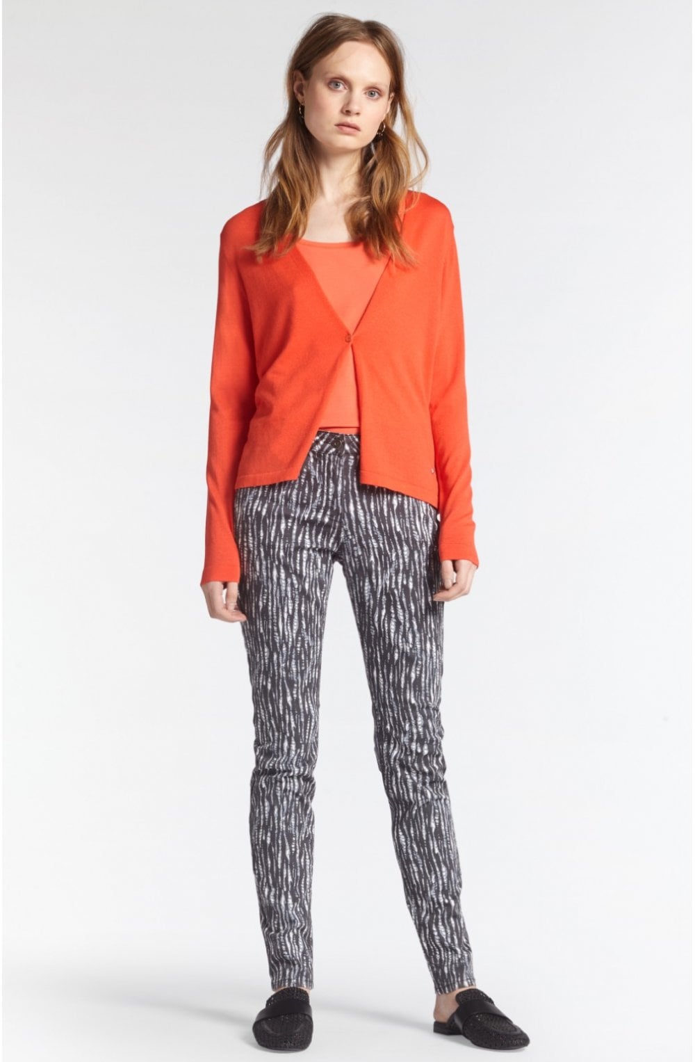 Coral Fine Knit Cardigan