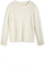Cream Fluffy Knit Jumper