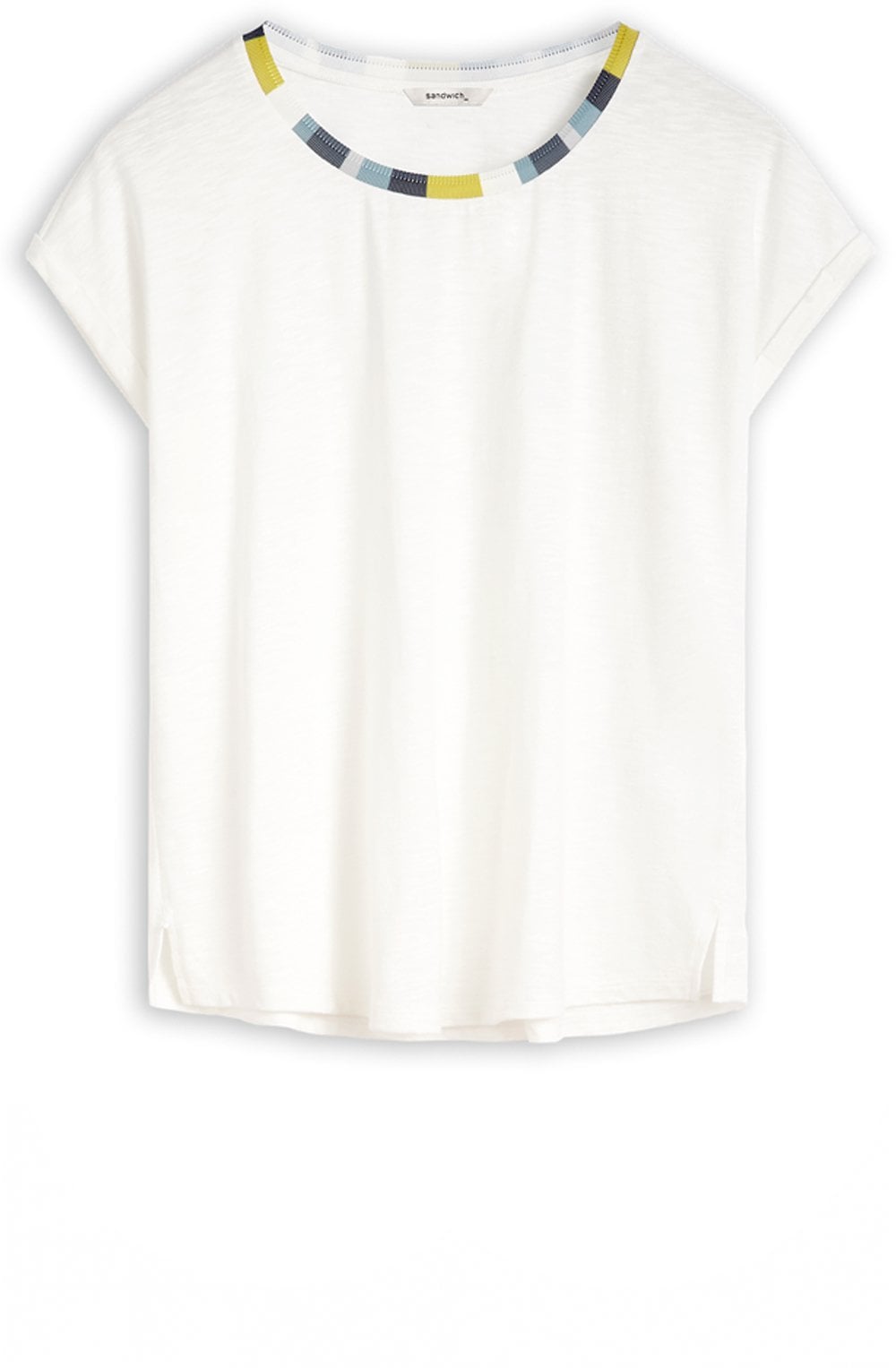 Crisp White Jersey T Shirt