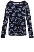 Crushed Effect Patterned Top