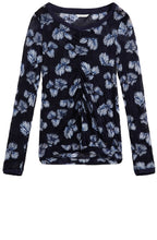 Crushed Effect Patterned Top