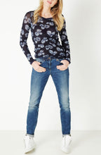 Crushed Effect Patterned Top