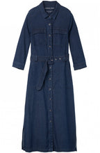 Dark Denim Shirt Dress