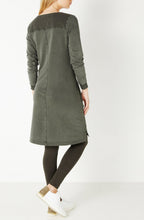 Dark Olive Jersey Dress