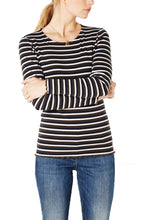 Dark Olive Striped Top