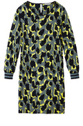 Deep Jade Animal Print Dress