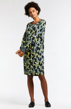 Deep Jade Animal Print Dress