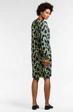 Deep Jade Animal Print Dress