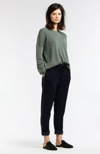 Deep Jade Ribbed Knit Sweater