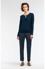 Deep Lagoon Patterned Top