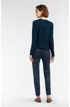 Deep Lagoon Patterned Top