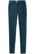 Deep Lagoon Velvet Trousers