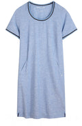 Delicate Blue Shift Dress