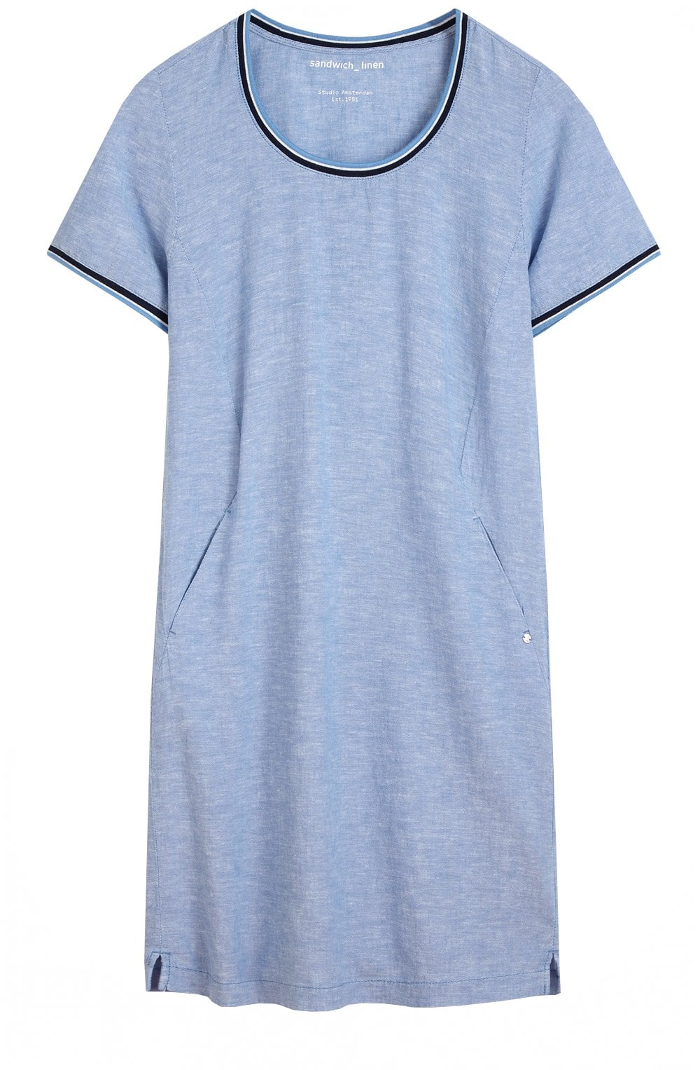 Delicate Blue Shift Dress