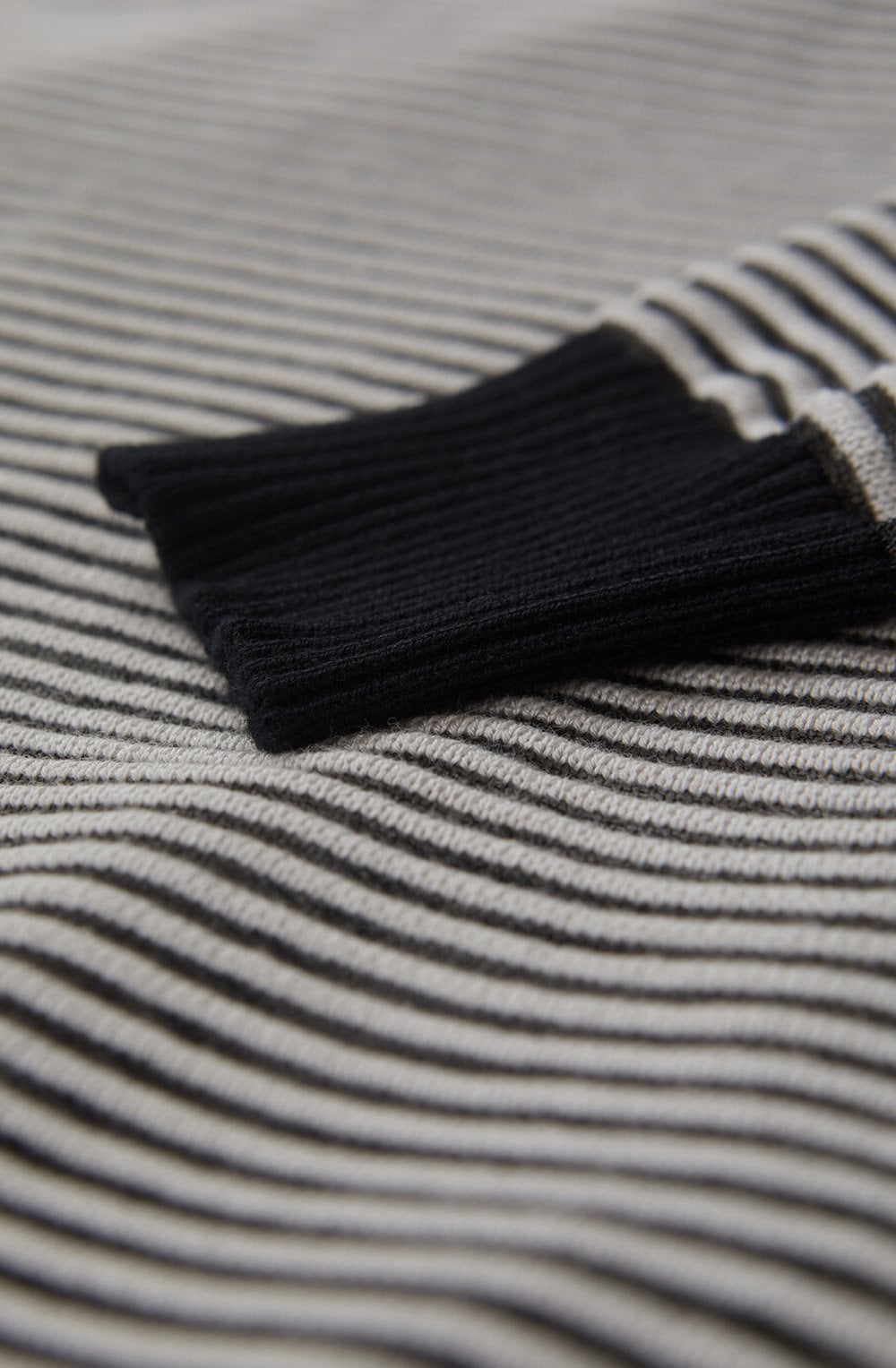 Embossed Striped Jumper