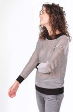 Embossed Striped Jumper