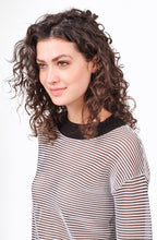 Embossed Striped Jumper