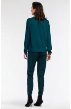 Emerald Patterned Trousers