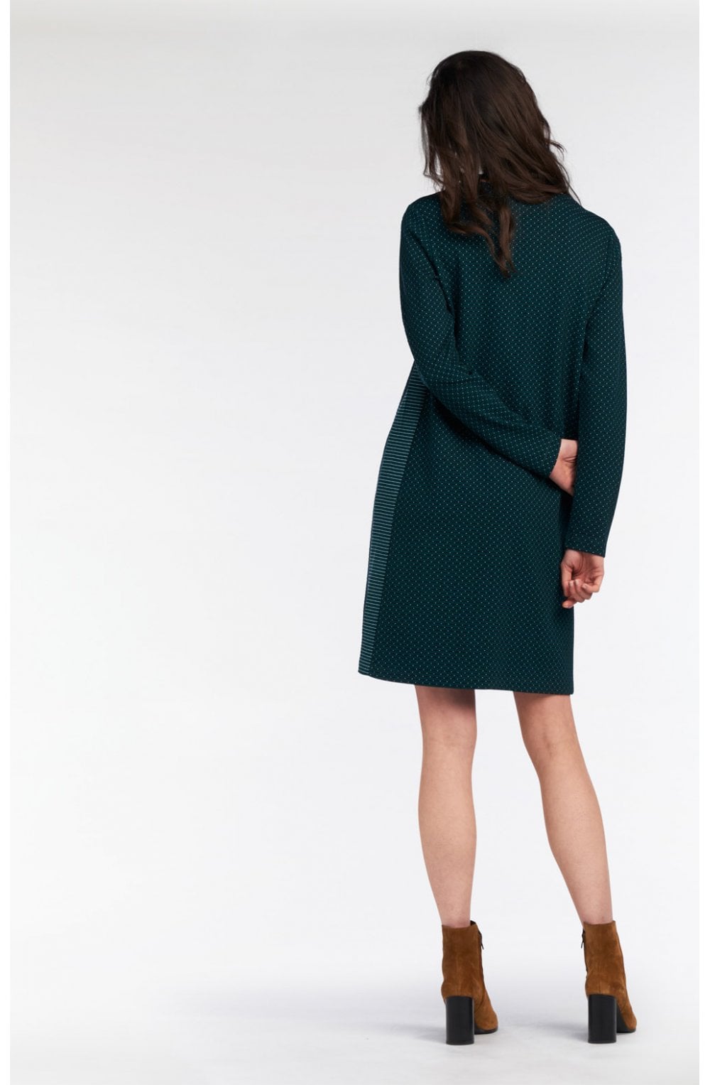 Emerald Striped Dress