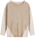 Faded Sand Fine Knit Jumper