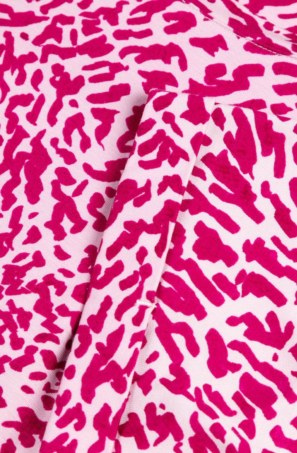Festival Fuchsia Bold Print Jersey T Shirt